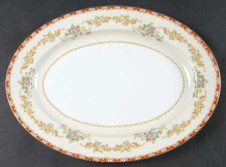 Claudette 11" Oval Serving Platter
