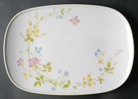 Clear Day 13" Oval Serving Platter