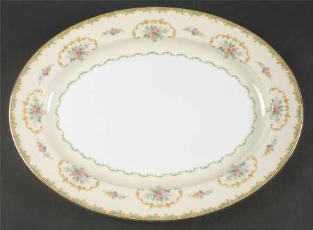 Cleone 16" Oval Serving Platter