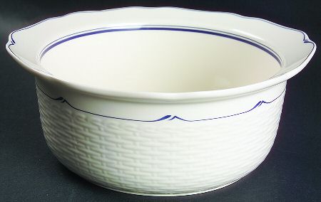 Clearlake 9" Round Vegetable/Souffle