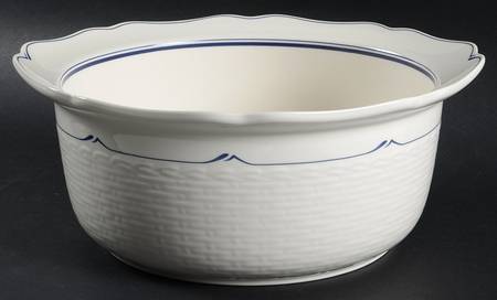 Clearlake 10" Round Vegetable/Souffle