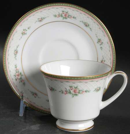 Clemson Footed Cup & Saucer Set