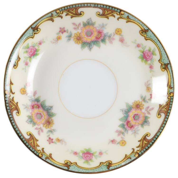 Clintonia Saucer for Flat Demitasse Cup