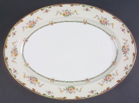 Clintonia 16" Oval Serving Platter