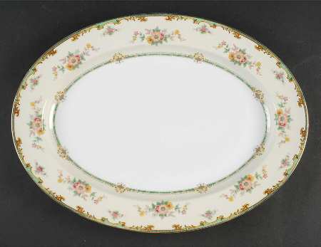 Clintonia 15" Oval Serving Platter