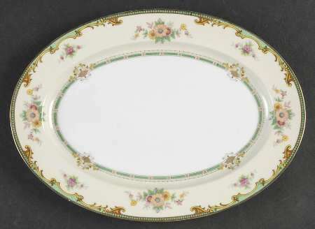 Clintonia 10" Oval Serving Platter