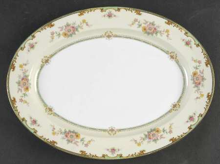 Clintonia 13" Oval Serving Platter