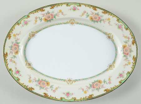 Clintonia 11" Oval Serving Platter