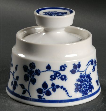 Clinging Vine Sugar Bowl & Lid