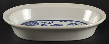 Clinging Vine 9" Oval Vegetable Bowl