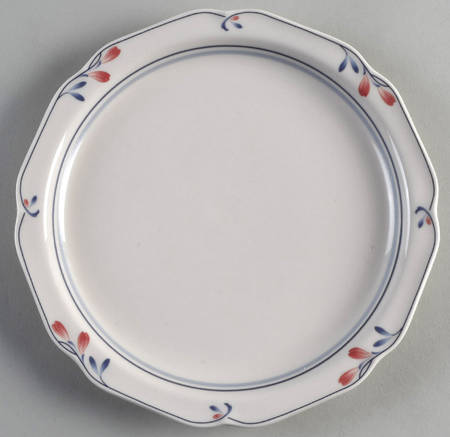 Copper Bud Salad Plate