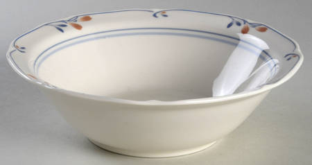 Copper Bud Rim Cereal Bowl