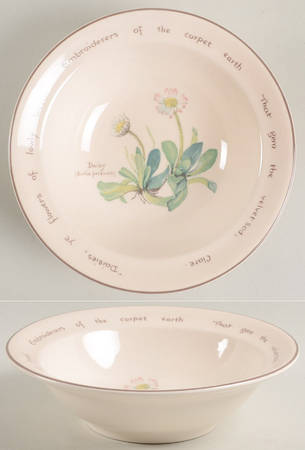 Country Diary Edwardian Lady Rim Cereal Bowl