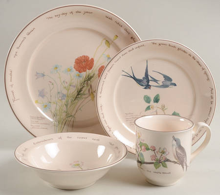 Country Diary Edwardian Lady 4 Piece Place Setting