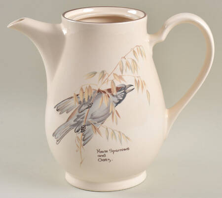 Country Diary Edwardian Lady Coffee Pot No Lid