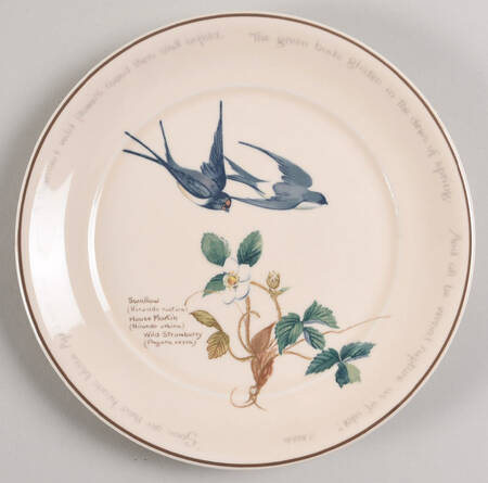 Country Diary Edwardian Lady Salad Plate