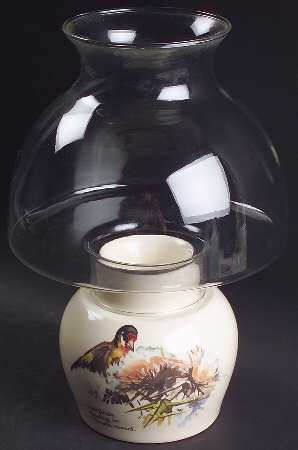 Country Diary Edwardian Lady Hurricane Lamp & Globe