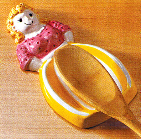 Country Fences Spoon Rest/Holder (Holds 1 Spoon)