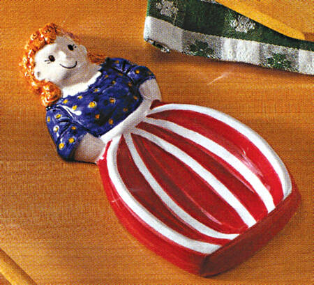 Country Fences Spoon Rest/Holder (Holds 1 Spoon)