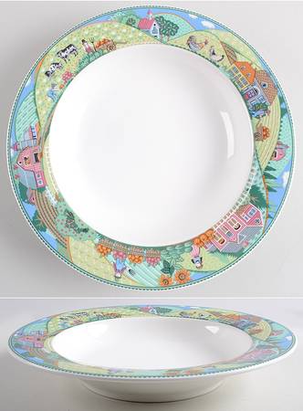 Country Fences 11" Individual Pasta Bowl