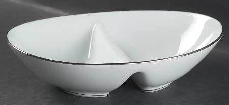 Colony 10" Oval Divided Vegetable Bowl by Noritake