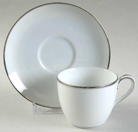 Colony Flat Demitasse Cup & Saucer Set