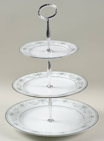 Colburn 13 7/8"-14 1/4" 3-Tiered Serving Tray(DP,SP,BB) HC