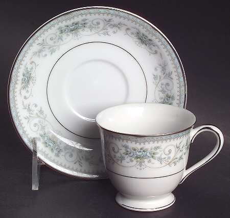 Colburn Footed Demitasse Cup & Saucer Set