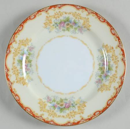 Colby (Rust On Edge) Salad Plate