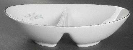 Colmar 10" Oval Divided Vegetable Bowl