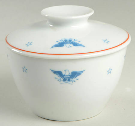 Columbia Sugar Bowl & Lid