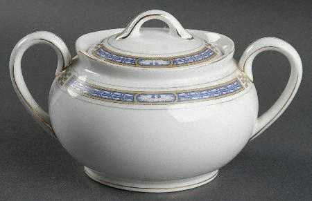 The Commodore Sugar Bowl & Lid