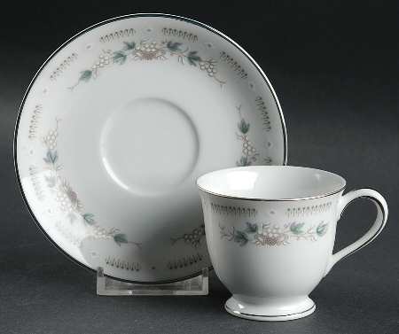 Concetta Footed Demitasse Cup & Saucer Set