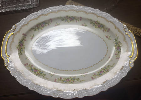 Consuela 16" Oval Serving Platter