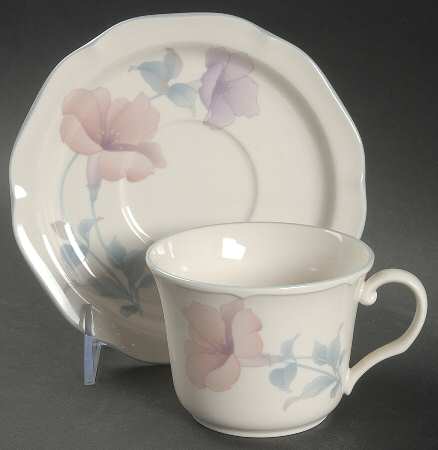 Coram Flat Cup & Saucer Set