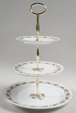 Cordova 13 7/8"-14 1/4" 3-Tiered Serving Tray(DP,SP,BB) HC
