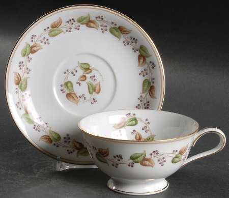 Cordova Footed Cup & Saucer Set