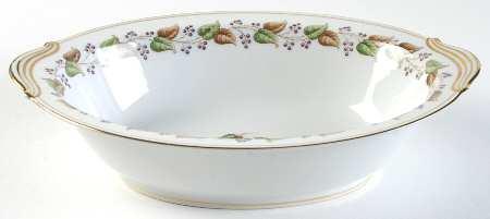 Cordova 10" Oval Vegetable Bowl
