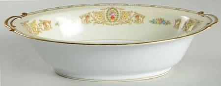 Corinne 10" Oval Vegetable Bowl