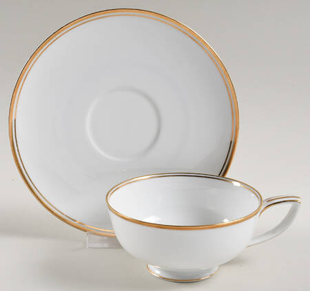 Coronet Footed Cup & Saucer Set