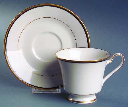 Coronet Footed Cup & Saucer Set