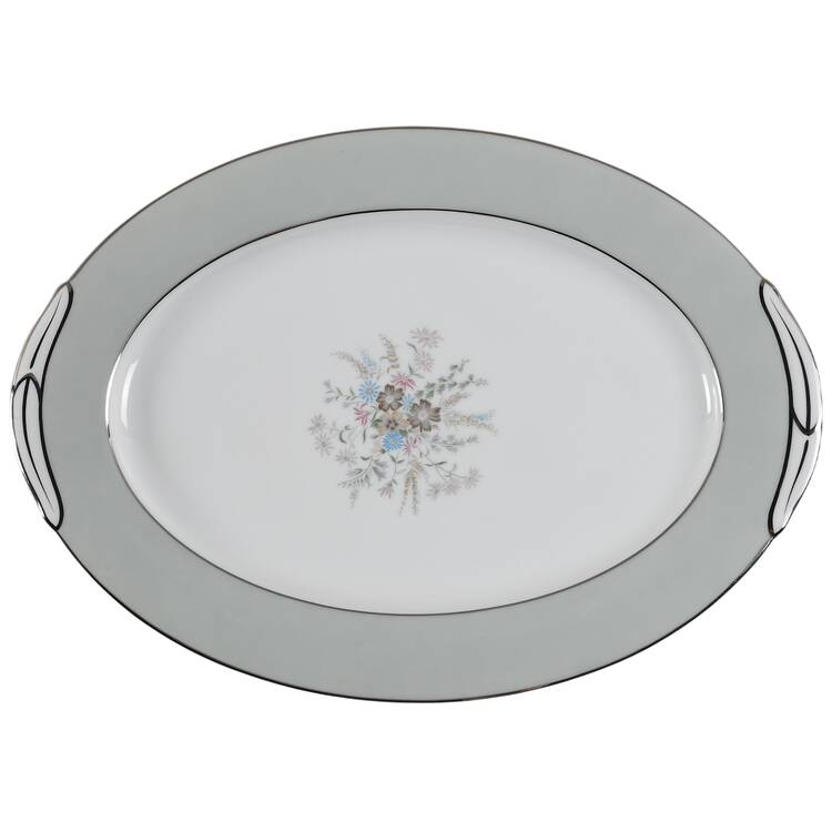 Corsage (5820) 13" Oval Serving Platter