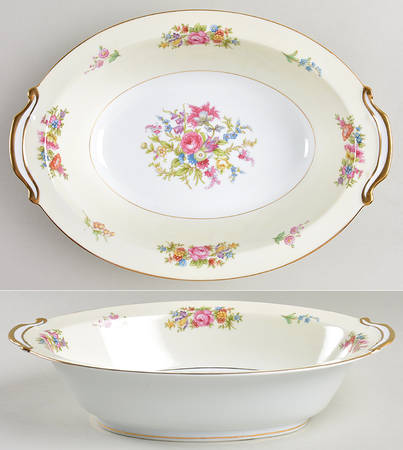 Corsage (4019) 10" Oval Vegetable Bowl