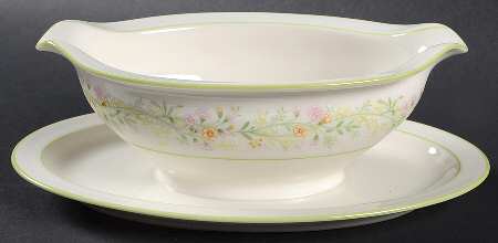 Cortege Gravy Boat with Attached Underplate