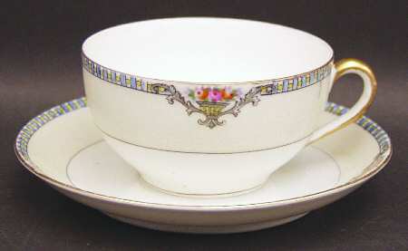 Cortez Flat Cup & Saucer Set