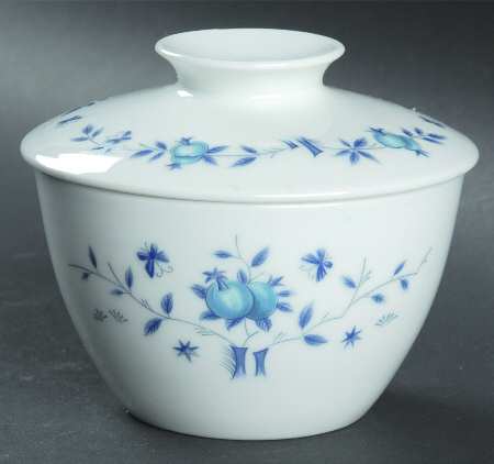 Country Side Sugar Bowl & Lid