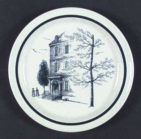 Colonial Times Salad Plate