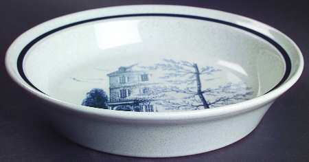 Colonial Times 8" Round Vegetable Bowl
