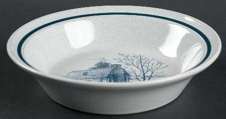 Colonial Times Rim Soup Bowl
