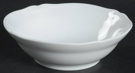 Coty White Fruit/Dessert (Sauce) Bowl
